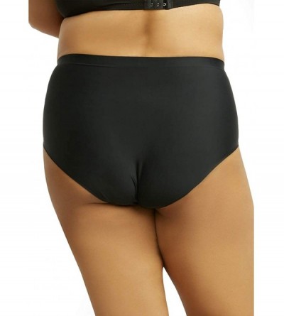 Panties Women's 6 Pack Seamless Briefs High Waist Full Coverage Panties - Essential - C718WQ7ARME $14.15