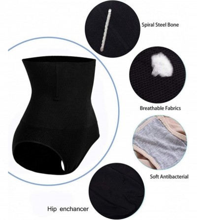 Shapewear Women Waist Trainer Tummy Control Panties Body Shaper High Waisted Shapewear Briefs Butt Lifter Slimming Corset - B...