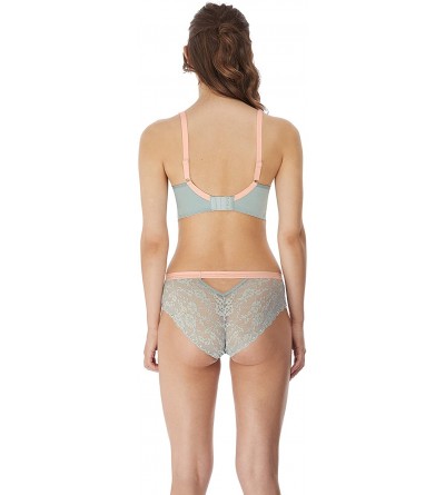Panties Women's Lace Brief - Earl Grey - C318UA6R4OH $29.80