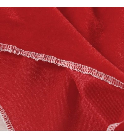 Slips Women Lingerie Sexy Nightwear Red Sleepwear Lingerie Sexy Nightdress Nightgown Underwear Set - Red - CG197ZIDYW9 $11.55