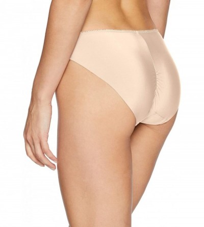 Panties Women's Angelina Embroidered VPL-Free Brief - Cappuccino - CW18I0KL694 $27.12