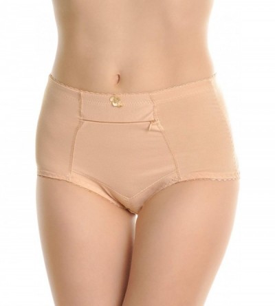 Panties Women's High Waisted Zippered Pocket Girdle - 6-pack Black White Beige - C918ULD7K6E $62.06