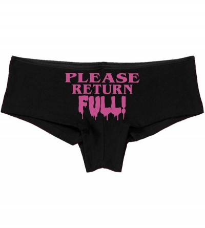 Panties Please Return Full Shared Hotwife Owned hot Wife BDSM cumslut - Raspberry - CE18LRNHUEW $28.29