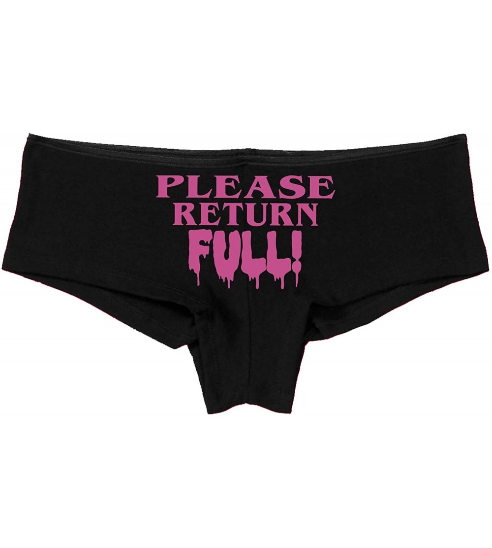 Panties Please Return Full Shared Hotwife Owned hot Wife BDSM cumslut - Raspberry - CE18LRNHUEW $12.07