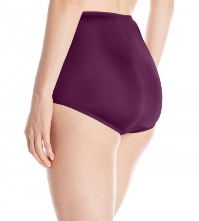 Panties Women's Perfectly Yours Ravissant Tailored Nylon Brief Panty 15712 - Mystic Berry - CA11QSRN1BB $12.88