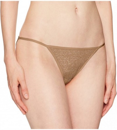 Panties Women's Modern lace Trim Bikini - Glow - CW182Q7X7L9 $29.06