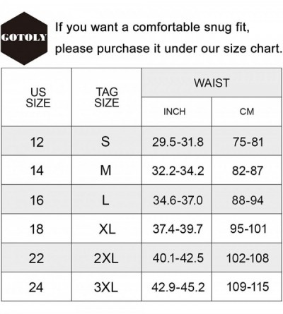 Shapewear Women Latex Waist Trainer Corset Zipper Underbust Cincher Belt Weight Loss Body Shaper - Black - CN18E4SEUII $12.95