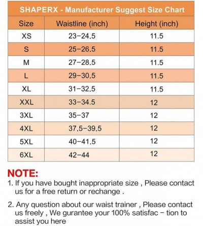 Shapewear Womens Waist Trainer for Weight Loss Latex Steel Boned Corset Cincher Shaper - 4 Row Hook (Skin) - C618SWMM2T6 $27.45