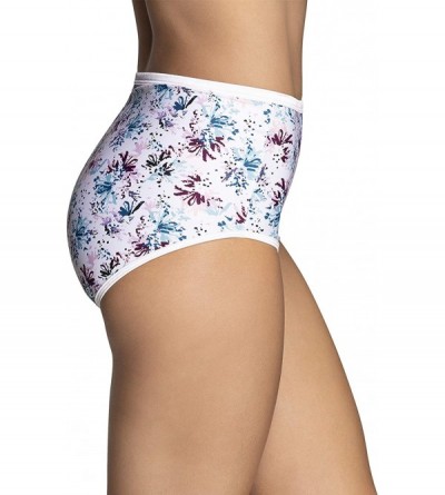 Panties Women's Underwear Illumination Brief Panty 13109 - Frenzy Print - C118M5XNL99 $14.98