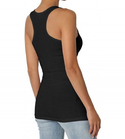 Camisoles & Tanks Veil of Maya Women's Summer Home Office Sports Comfortable and Stylish 3D Printed Vest - Black - CW19DD753A...