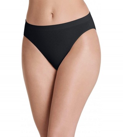 Panties Women's Underwear Seamfree Breathe French Cut - 3 Pack - Black - CU192T4879D $31.40