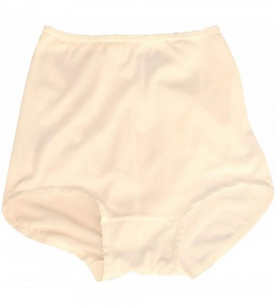 Panties Skimp Skamp Stretch Panties- 3-pk - Nylon - Ivory - C718UD4SMX2 $69.08