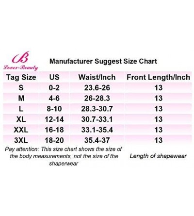Shapewear Women's Underbust Corset Waist Trainer Cincher Body Shaper Vest - Beige Vest - CY18IWUKO7M $33.96