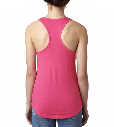 Camisoles & Tanks Inhale Exhale Yoga Womens Racerback Tank Top - Hot Pink - CN19804L2MY $12.51