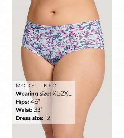 Panties Women's Underwear TrueFit Promise Modern Brief - Berry Branches - CP195EIKYEU $11.01