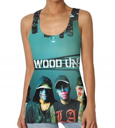 Camisoles & Tanks Hollywood Undead Woman's Sexy Tank Particular Vest T Shirt - C218U29D527 $33.96