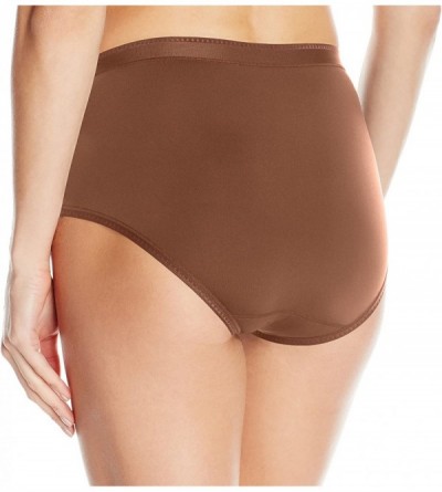 Panties Women's Comfort Where It Counts Brief Panty 13163 - More Coffee - CL17WZ3I2KL $16.99