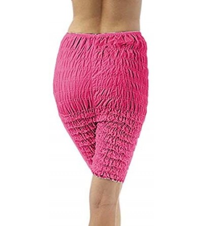 Panties Womens Ruffle Panties Bloomers Dance Bloomers for Lolita Steampunk - Berry - CX18S76M6KR $17.54
