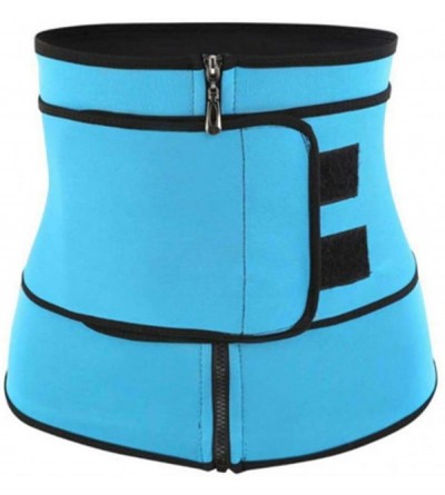 Shapewear Waist Trainer Belt for Women - Waist Cincher Trimmer - Slimming Body Shaper Belt - Sport Girdle Belt - A-blue - C81...