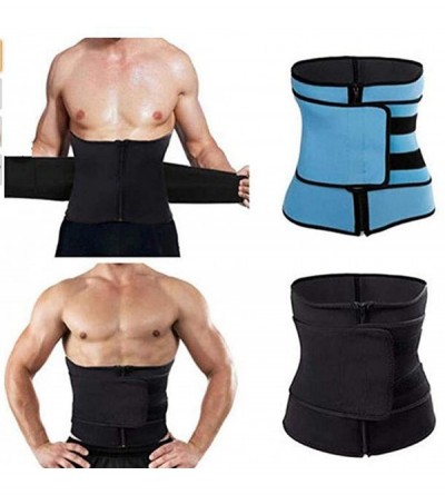 Shapewear Waist Trainer Belt for Women - Waist Cincher Trimmer - Slimming Body Shaper Belt - Sport Girdle Belt - A-blue - C81...