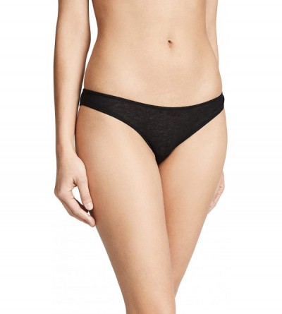 Panties Women's Bikini Panties - Black - CL11KR4KG73 $28.70