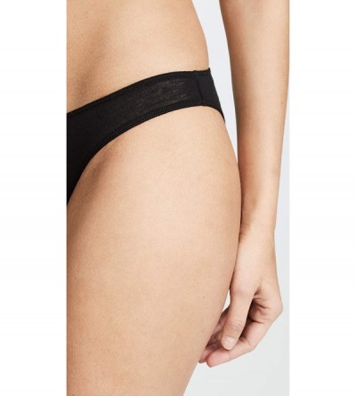 Panties Women's Bikini Panties - Black - CL11KR4KG73 $28.70