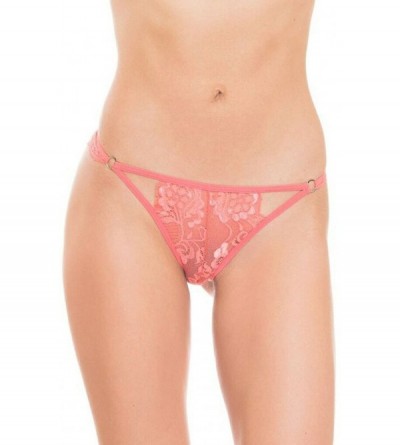 Panties Coral Lace Brazilian Hipster Panties for Women Cheeky Underwear Sexy Panty (Medium) - C7186IQAAY4 $12.27