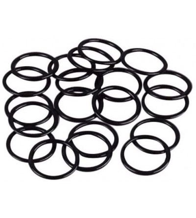 Accessories Black Nylon Coated Metal Replacement Bra Strap Ring - 3/8" (10mm) Opening - 50 Pairs (100 Pieces) - CI11T7T1V37 $...