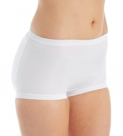 Panties Women's Fantastic Fanny Control Brief Panty 758 - White - C618DRM2TLD $14.64