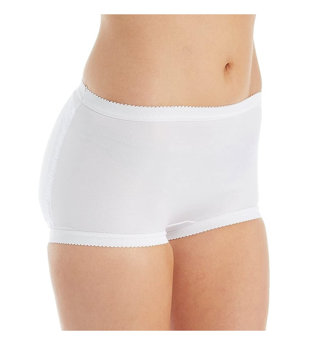 Panties Women's Fantastic Fanny Control Brief Panty 758 - White - C618DRM2TLD $14.64