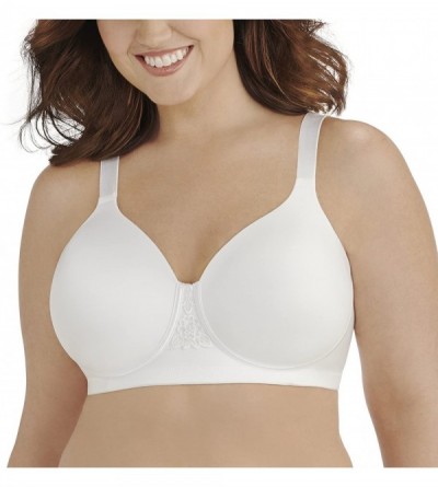 Bras Women's Beauty Back Smoothing Wirefree Bra - Full Figure - White - CM116GWRSMV $22.20