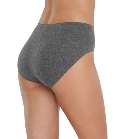 Panties Womens Underwear Seamless Cotton Briefs Panties for Women 6 Pack - Cotton Panties Women B/Dg - C31960S9NWD $20.55
