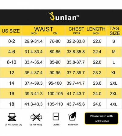 Shapewear Women Sauna Waist Trainer Vest Weight Loss Neoprene Tank Top Body Shaper Cincher - Black - CR188ZKMR0N $20.46