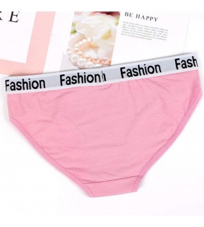 Camisoles & Tanks Sexy Cotton Lingerie Brief Underpant Sleepwear Underwear S-XL - Pink - CB199LG8DRI $26.32