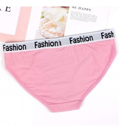 Camisoles & Tanks Sexy Cotton Lingerie Brief Underpant Sleepwear Underwear S-XL - Pink - CB199LG8DRI $26.32