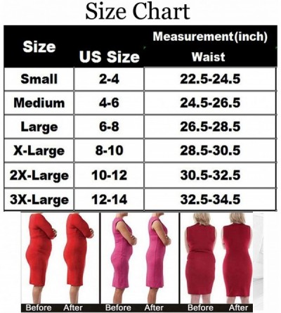 Shapewear Thong Shapewear for Women Tummy Control High Waist Underwear Body Shaper Thong Girdle Panties - Nude 2pcs - C6193Z2...
