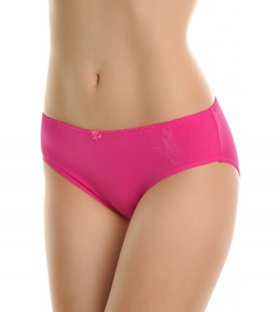 Panties Women's Assorted Cotton Spandex Bikini Panties (12-Pack) - 12-pack Rose - CV18C4K8RYK $30.64