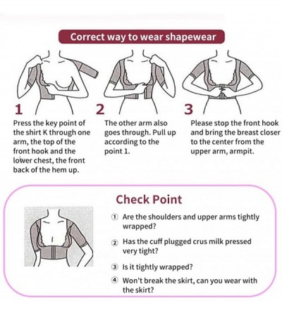 Shapewear Women Upper Arm Shaper Arm Sleeves Post Surgical Compression Sleeves Slimmer Tops Posture Corrector Vest Shapewear ...