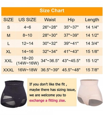 Shapewear Waist Slimming Shaper Panty Underwear - Black - CZ195W2M8Z2 $22.83