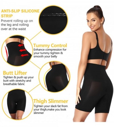 Shapewear High Waist Shapewear Shorts for Women Tummy Control Knickers Body Shaper Shorts Slimming Underwear Panty Boyshorts ...