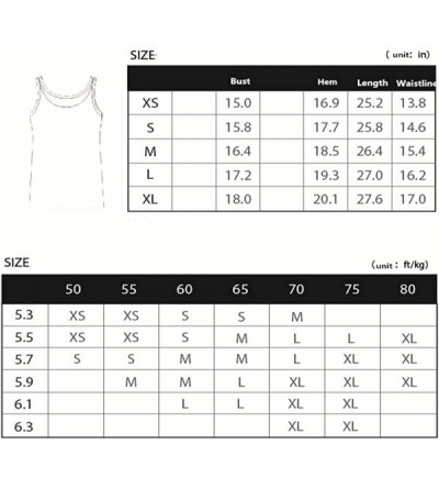 Camisoles & Tanks Women's Slim-Fit Athletic Camisole Scoop Neck Tight Undershirts Stretch Lycra Yoga Tanks - White - C318T70N...