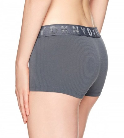 Panties Women's Seamless Litewear Rib Hipster - Graphite - CT17YG30LKY $21.91