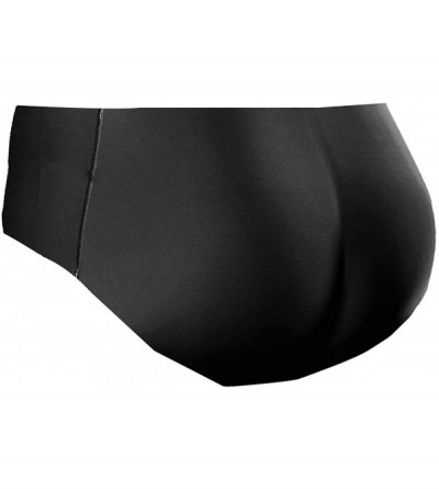 Shapewear Women Control Panty Fake Ass Panties Butt Lifter Brief Padded Shapewear - CJ18RSHQEKD $34.21