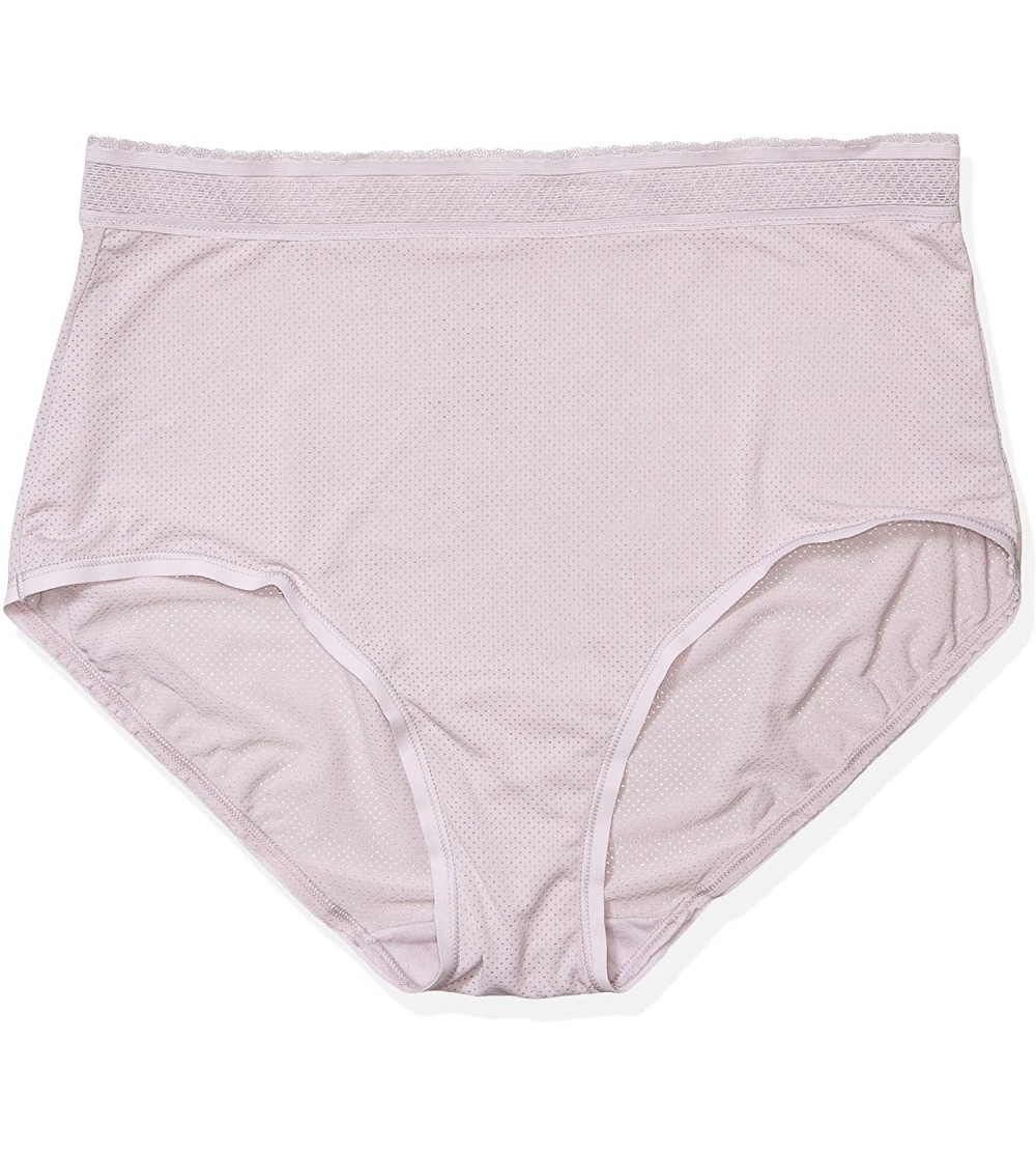 Panties Women's No Pinching. No Problems Breathe Freely Brief Panty - Iris - CJ18ZYMC64N $10.44