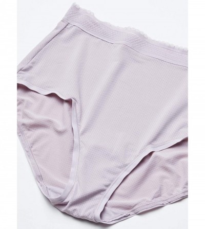 Panties Women's No Pinching. No Problems Breathe Freely Brief Panty - Iris - CJ18ZYMC64N $10.44