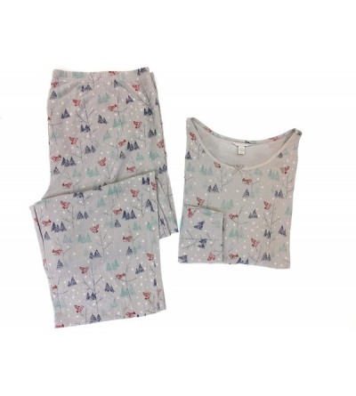 Sets Club Super Soft Knit Pajama Set - Snowbird - CB190U7Y3L2 $29.50