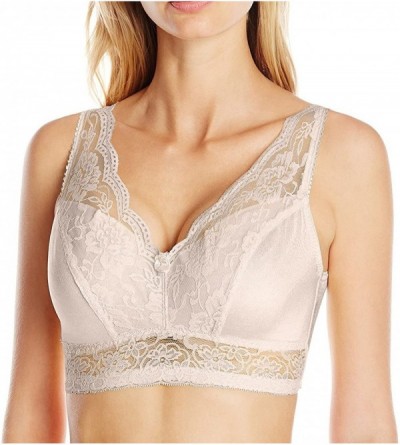 Bras Pinup Girl Lace Leisure Bra - 672B - Nude - CR11OY5D7Z9 $31.32