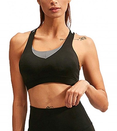 Bustiers & Corsets Women's Cross Yoga Sling Sports Bra Shockproof Quick Dry Vest Stretch Hollow Beauty Back Underwear Tops - ...