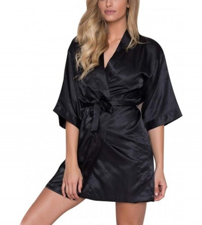 Nightgowns & Sleepshirts Blouses for Women Casual Summer Sexy Satin Sleepwear Lingerie Nightwear Underwear Night Gown Robe Wo...