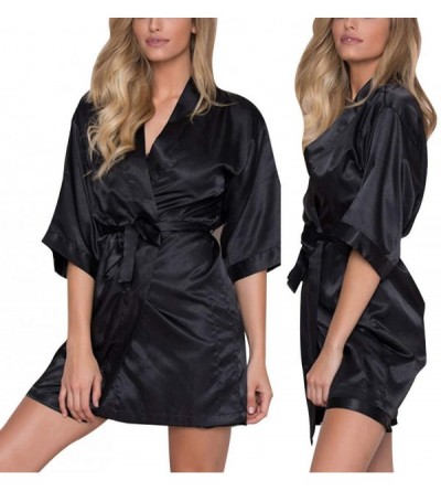 Nightgowns & Sleepshirts Blouses for Women Casual Summer Sexy Satin Sleepwear Lingerie Nightwear Underwear Night Gown Robe Wo...